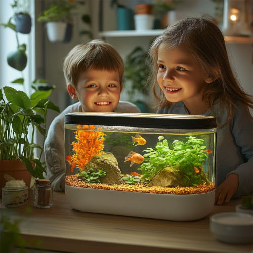 Kruger Meier Plant Living Sun - roślinka sztuczna | realistyczna i bezpieczna dla ryb