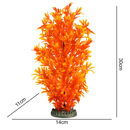 Kruger Meier Plant Living Sun - roślinka sztuczna | realistyczna i bezpieczna dla ryb