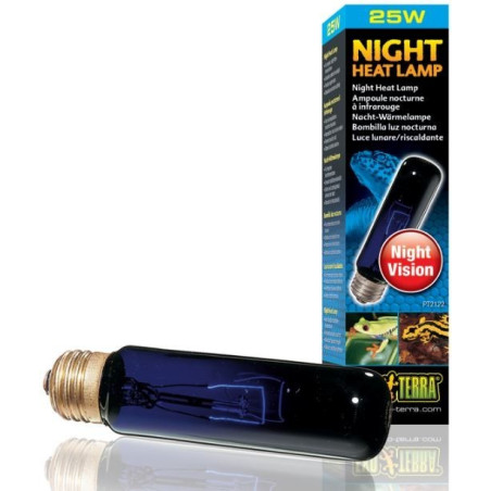EXO TERRA Night-Heat 25W - Idealna do nocnego ogrzewania terrarium