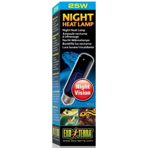 EXO TERRA Night-Heat 25W - Idealna do nocnego ogrzewania terrarium