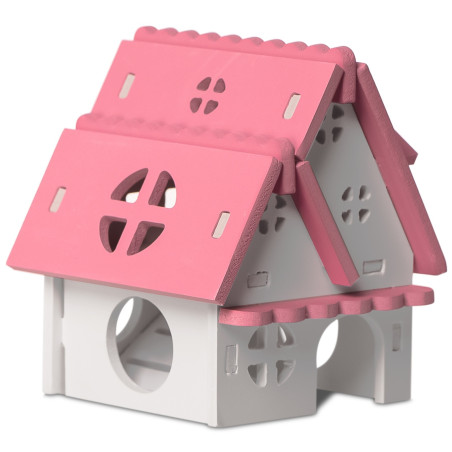 Furrever Friends English Mouse-House - domek dla myszy i chomików | Przytulny, łatwy w czyszczeniu