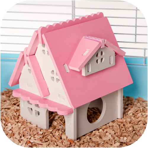 Furrever Friends English Mouse-House - domek dla myszy i chomików | Przytulny, łatwy w czyszczeniu
