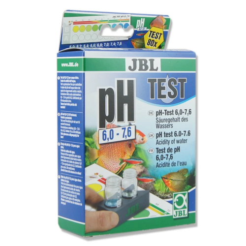 JBL Test PH 6,0-7,6 - Precyzyjny pomiar pH, idealny do akwariów słodkowodnych