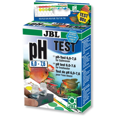 JBL Test PH 6,0-7,6 - Precyzyjny pomiar pH, idealny do akwariów słodkowodnych