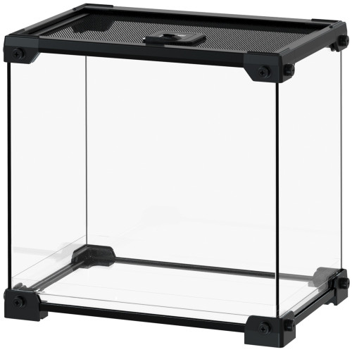 Repti-Zoo Terrarium szklane z siatką NAK11B 30x20x30cm - Idealne dla małych gadów