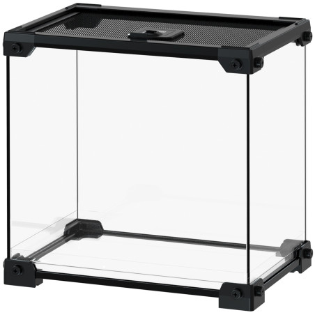 Repti-Zoo Terrarium szklane z siatką NAK11B 30x20x30cm - Idealne dla małych gadów