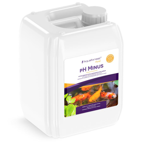 Preparat pH Minus Aquaforest POND 5L obniżający pH oczka wodnego