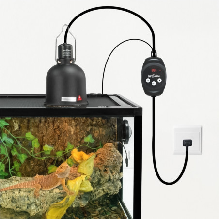 Lampa grzewcza Repti-Zoo do terrarium z termostatem
