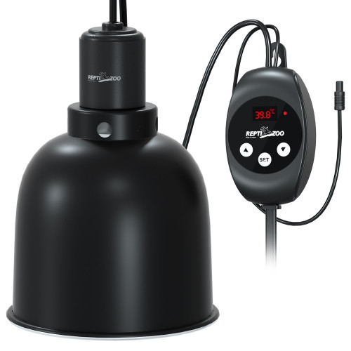 Lampa grzewcza Repti-Zoo do terrarium z termostatem