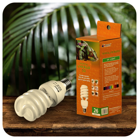 Resun Tropical UVB Bulb 5.0 26W - Idealna do terrarium