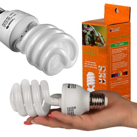 Resun Tropical UVB Bulb 5.0 26W - Idealna do terrarium