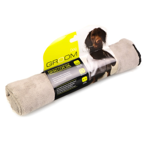 Groom Drying Coat - ręcznik dla psa L | Szybkie osuszanie i ochrona sierści