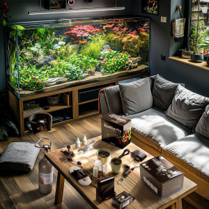 Aquario Exclusive 2.0 - zestaw CO2 z elektrozaworem i komputerem pH + butla 2l