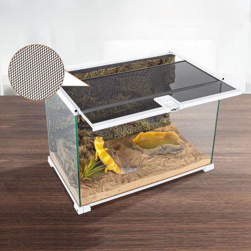 OiiBO Terrarium RAK05W 50x30x35cm - Idealne dla gadów i roślin