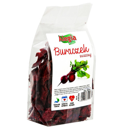 Alegia czips z buraka 60g | Zdrowa przekąska dla gryzoni