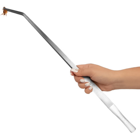 Terrario ViperTweez Bent XXL - pęseta zagięta 48cm | Precyzyjne, bezpieczne chwytanie