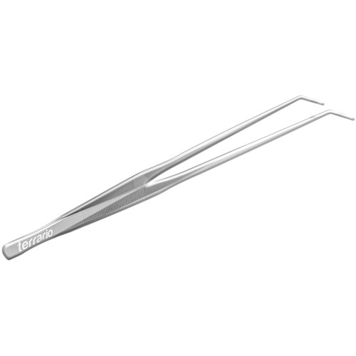 Terrario ViperTweez Bent XXL - pęseta zagięta 48cm | Precyzyjne, bezpieczne chwytanie