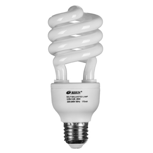 Resun Desert UVB Bulb 10.0 26W - Idealna dla gadów, zdrowe kości i aktywność