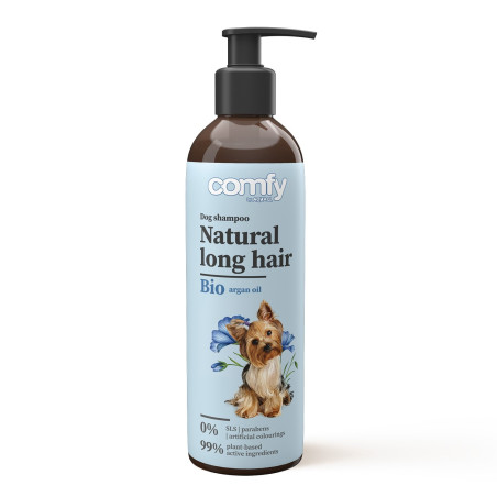 Comfy Natural Long Hair 250ml - Gładka i lśniąca sierść dla długowłosych psów