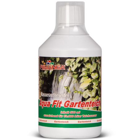 Femanga Aqua Fit Gartenteich 500ml - Krystaliczna woda w oczku