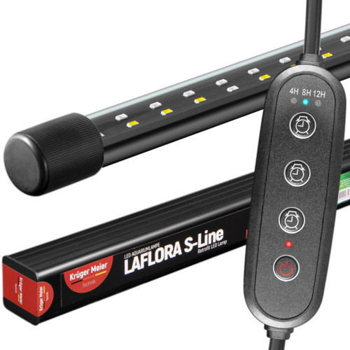 Kruger Meier LAFLORA S-Line 30 - świetlówka LED 22cm | Idealna do akwarium słodkowodnego