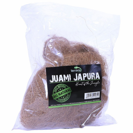 Terrario Juami Japura 5l - włókno kokosa długie | Idealne do terrarium, zatrzymuje wilgoć