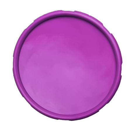 Pet Nova zabawka - dysk gumowy frisbee fioletowy 22cm | Idealna do aportowania