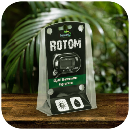 Terrario Rotom Digital Thermometer Hygrometer | Precyzyjny pomiar i kontrola wilgotności w terrarium
