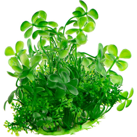Kruger Meier Plant Lucky Clover roślinka sztuczna - Idealna do akwarium słodkowodnego