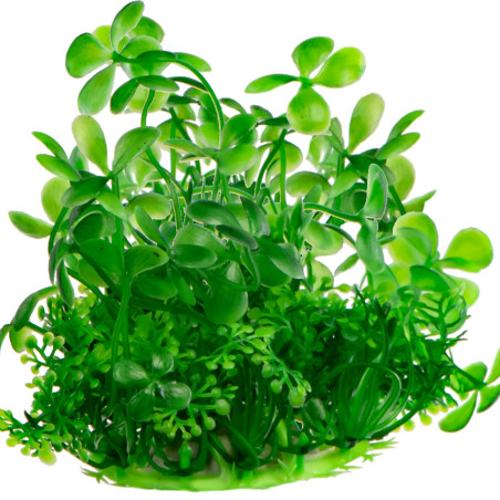 Kruger Meier Plant Lucky Clover roślinka sztuczna - Idealna do akwarium słodkowodnego