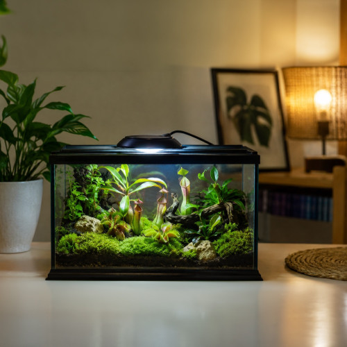 Lampa LED Terrario Nanoray Mini 6W 3w1 - oświetlenie terrarium