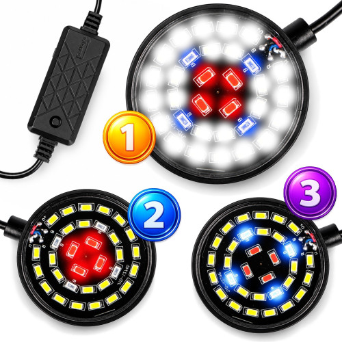 Lampa LED Terrario Nanoray Mini 6W 3w1 - oświetlenie terrarium