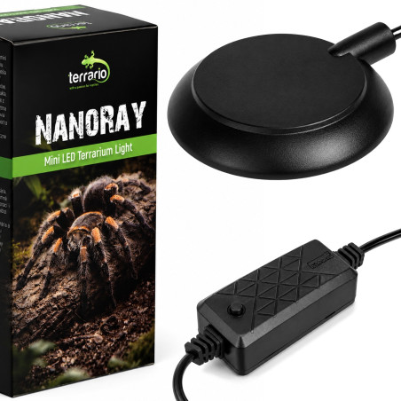 Lampa LED Terrario Nanoray Mini 6W 3w1 - oświetlenie terrarium