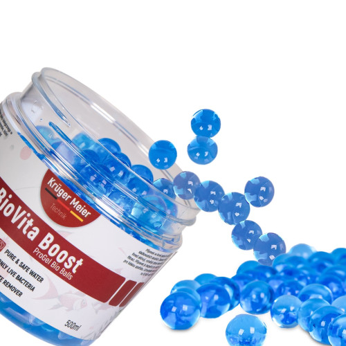 Kruger Meier BioVita Boost - bakterie w żelowych kulkach do akwarium | Krystaliczna woda