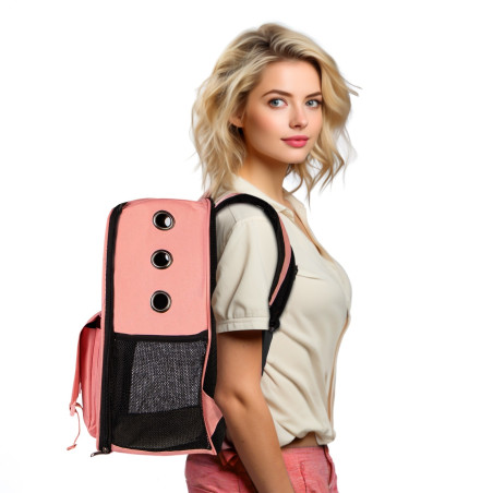 Furrever Friends Catpack Pink plecak transporter dla kota i psa - Bezpieczny i wygodny transport