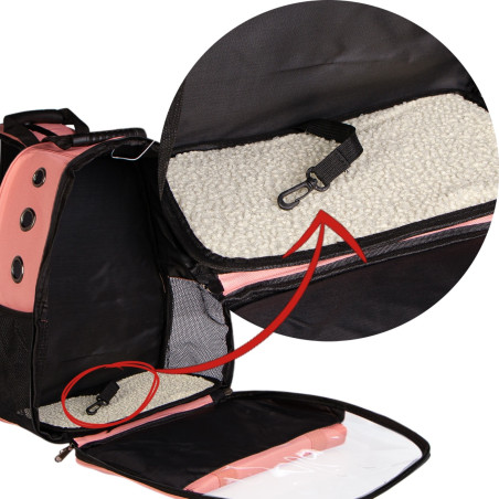 Furrever Friends Catpack Pink plecak transporter dla kota i psa - Bezpieczny i wygodny transport