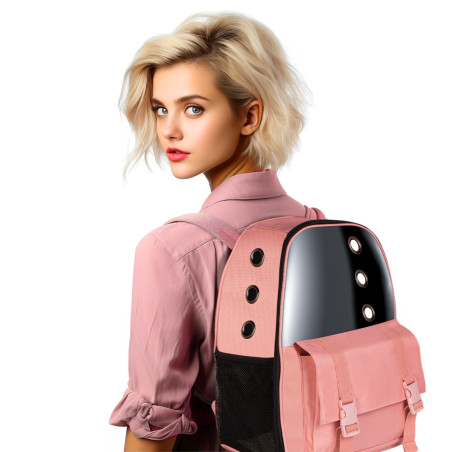 Furrever Friends Catpack Pink plecak transporter dla kota i psa - Bezpieczny i wygodny transport