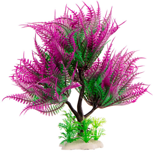 Kruger Meier Plant Purple Palm roślinka sztuczna - Idealna do akwarium