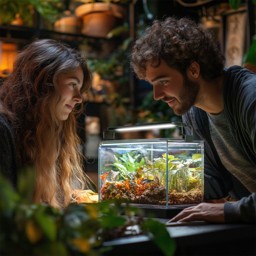 Terrario ReptoRay 10W - lampa LED do terrarium 45cm | Idealna do 45 cm terrarium