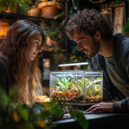 Terrario ReptoRay 10W - lampa LED do terrarium 45cm | Idealna do 45 cm terrarium
