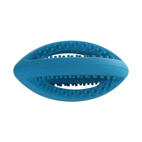 HappyPet Interactive Rugby Ball Mini - Wytrzymała gumowa piłka dla psa idealna do aportu