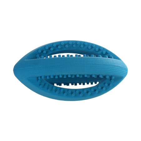 HappyPet Interactive Rugby Ball Mini - Wytrzymała gumowa piłka dla psa idealna do aportu