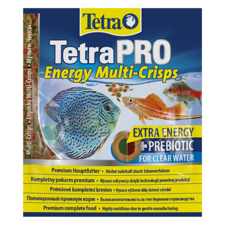 Tetra PRO Energy Multi-Crisps 12g - Wysoka energia i intensywne kolory