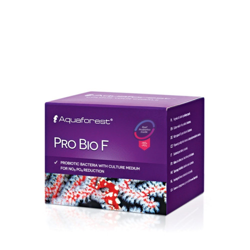 Aquaforest Pro Bio F 25g - Szybkie zasiedlanie bakterii, krystaliczna woda