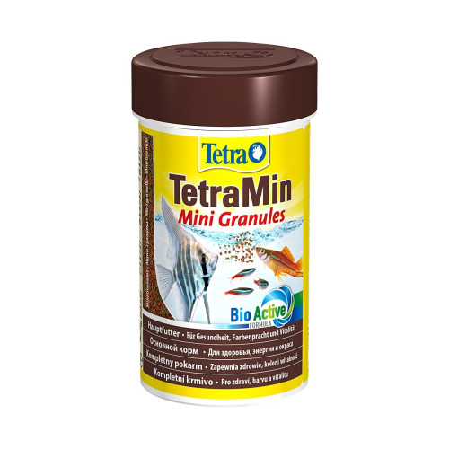 Tetra Min Mini Granules 100 ml - Zdrowe, jaskrawe rybki