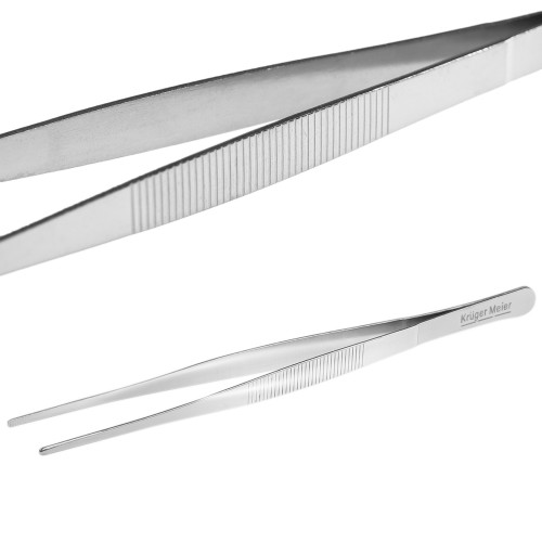 Kruger Meier Pflanzenpinzette Einfache - pęseta prosta 20cm - Idealna do akwarium