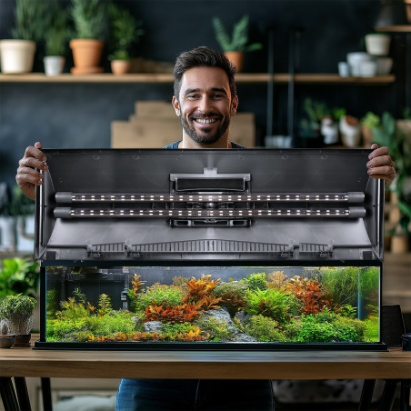 Kruger Meier LAFLORA S-Line 120 świetlówka LED 112cm | Idealna do akwarium