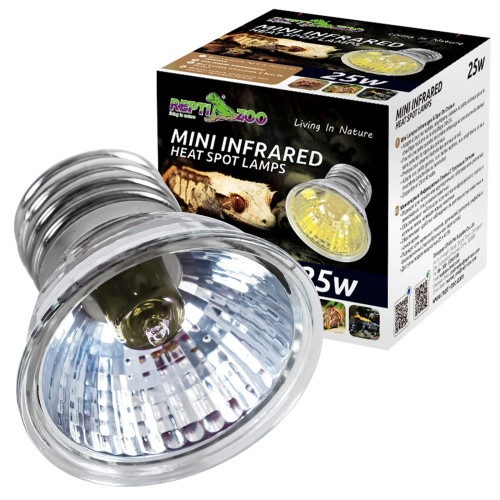 Żarówka podczerwona Repti-Zoo Mini Infrared 25W - mini halogen do terrarium
