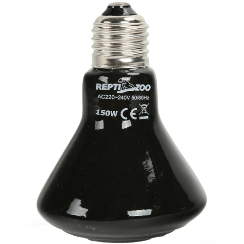 Repti-Zoo Ceramiczny emiter ciepła 75W - Beziskrowe ogrzewanie terrarium, stabilna temperatura