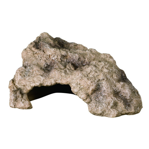 Repti-Zoo Jaskinia kamienna rogowa 14x10x5cm - Naturalne schronienie dla gadów